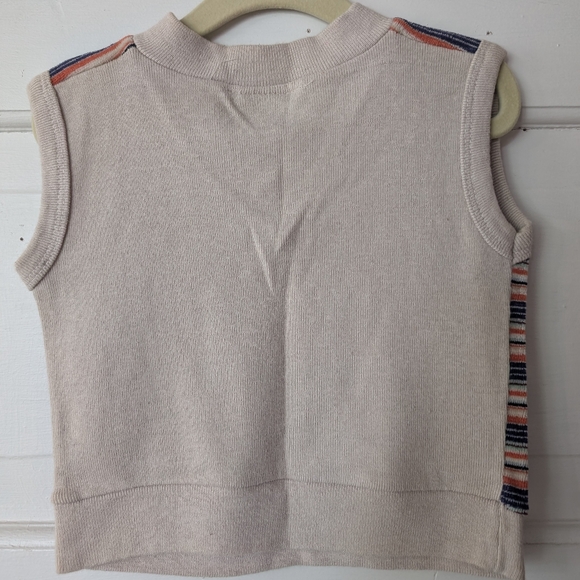 Vintage Billy the Kid Striped Sweater Vest, Size 4 - Picture 3 of 3